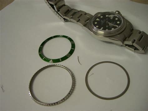 change bezel insert rolex submariner|rolex submariner aftermarket dial.